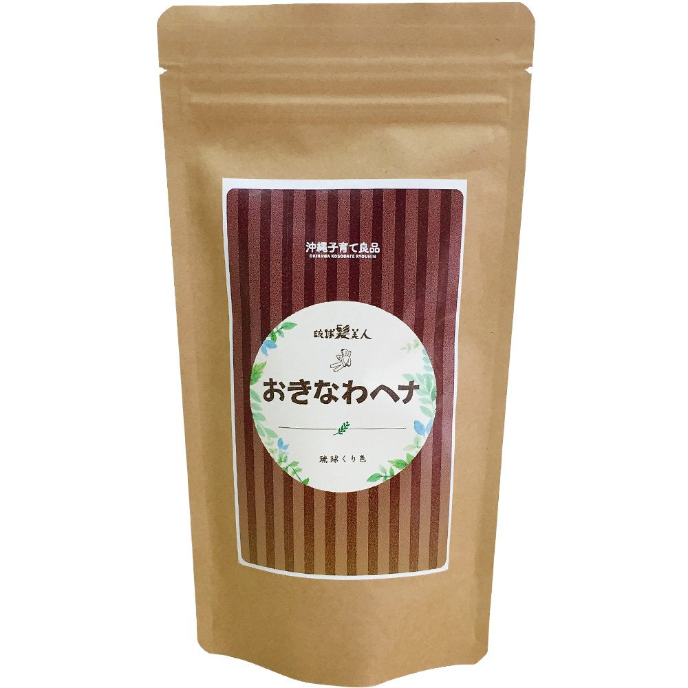 Okinawakosodateryouhin Brown Henna Hair Color 100g