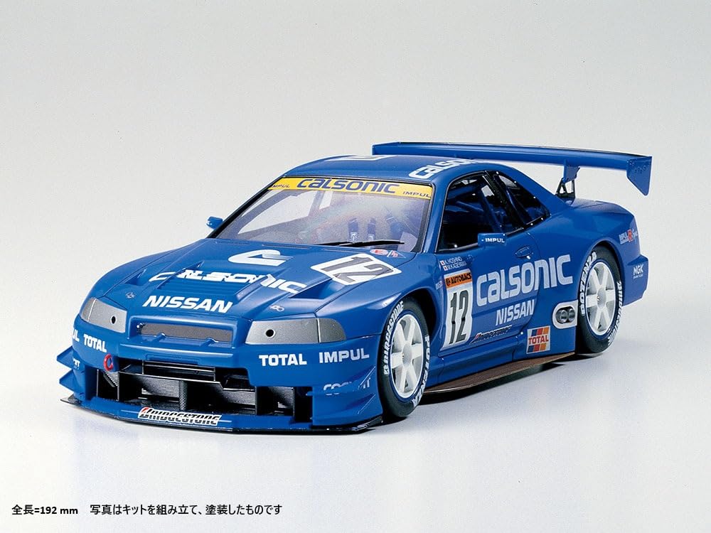 TAMIYA 1/24 Scale Calsonic Skyline GT-R R34 Model Kit