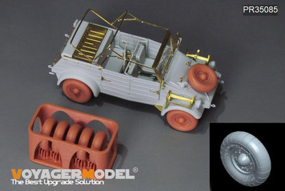 Voyager Model 1/35 WWII German Kübelwagen 82 North Africa Balloon Tire Set