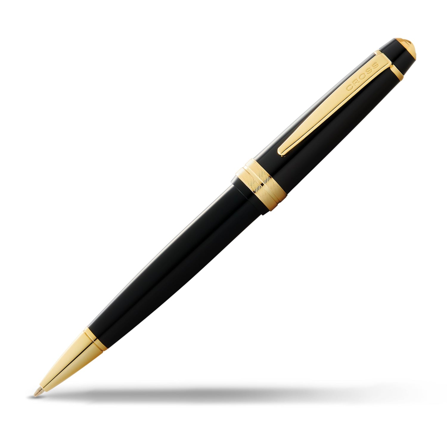 Cross Bailey Light Black Gold Plate Ballpoint Pen