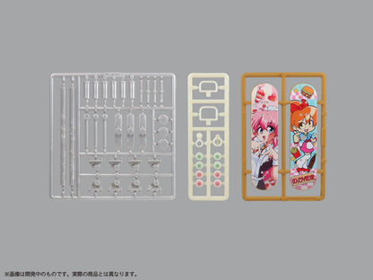 MIC Digi-G Figure Sports Skateboard Full Color Printed Plastic Kit