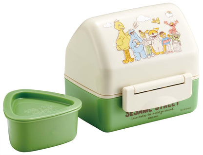 Skater Triangle Rice Ball Lunch Box with Antibacterial Features