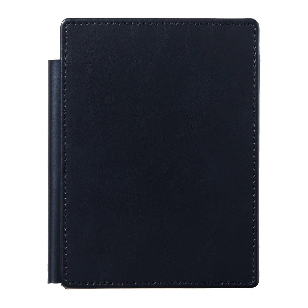 Kingjim Slide Memo Pad Leather Fest U A6 Black