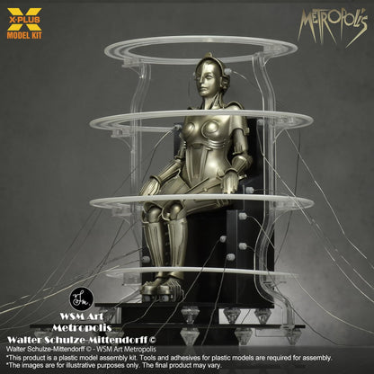 X PLUS Metropolis Maschinenmensch Model Kit 1/8 Scale Unpainted