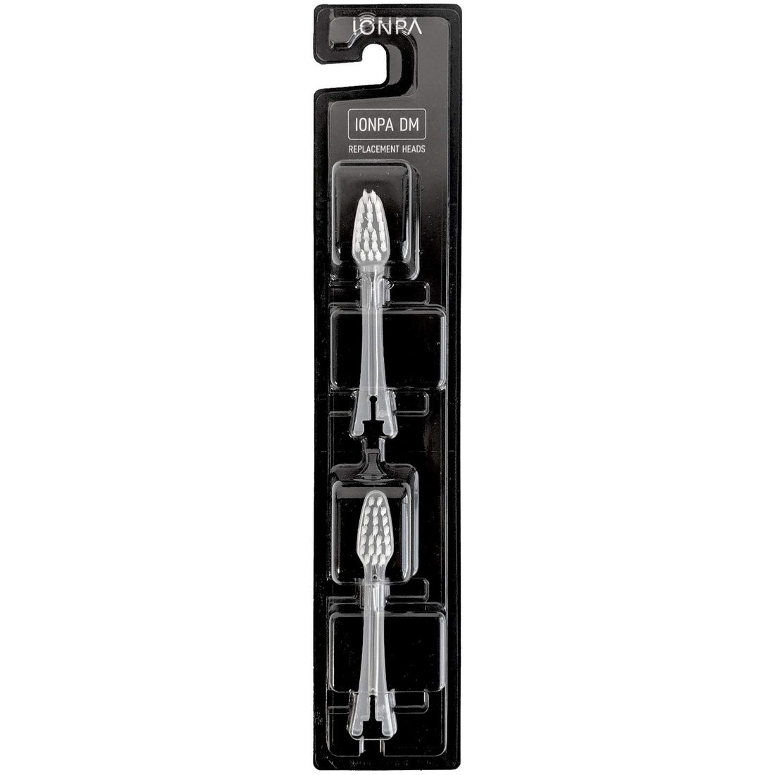 IONPA IONPA Replacement Brush Heads with Antibacterial Bristles 2-Pack