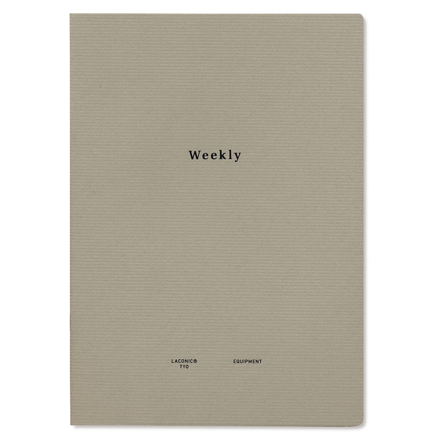 Laconic A5 Weekly Planner Undated Style Notebook