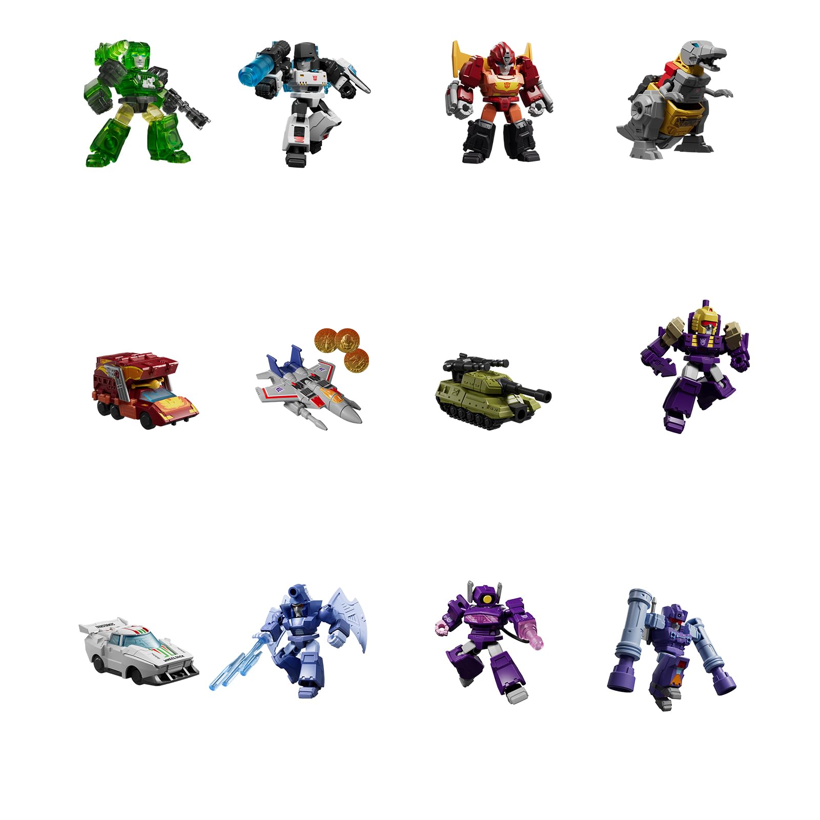 Blokees Transformer Tyrant Fury Trading Model 12pcs Box Set