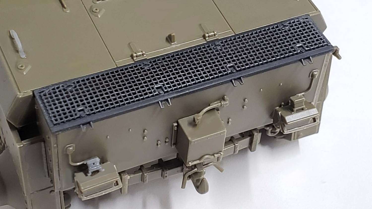 Passion Models 1/35 British A34 Comet Engine Mesh Model Parts