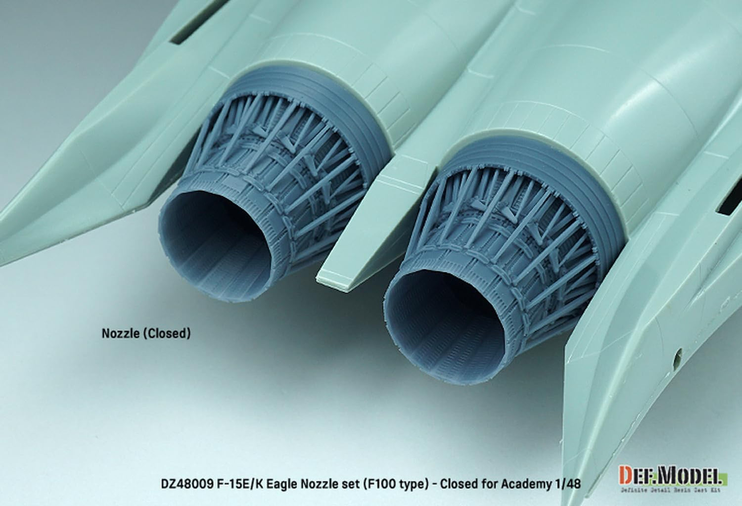 DEF.MODEL F100 Engine Nozzle Set for F-15E and F-15K 1/48 Scale Model