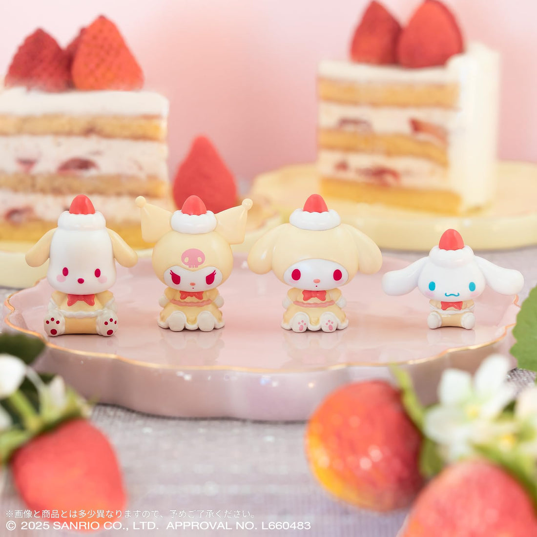 BANDAI Bikkura Tamago Bubble Fever Sanrio Characters Shortcake