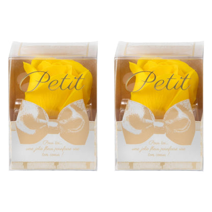 Q-FLA Bath Soak with Soap Flower Set for Gifting and Celebrations