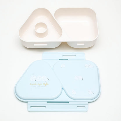 OSK Onigiri Lunch Case Shimaenaga Light Blue 465ml