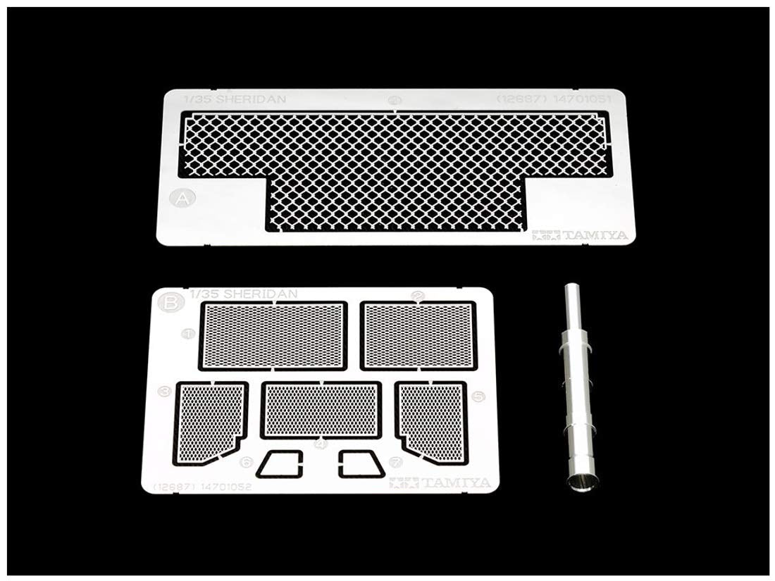 TAMIYA 1/35 Scale Model Detail Parts Set for M551 Sheridan Tank