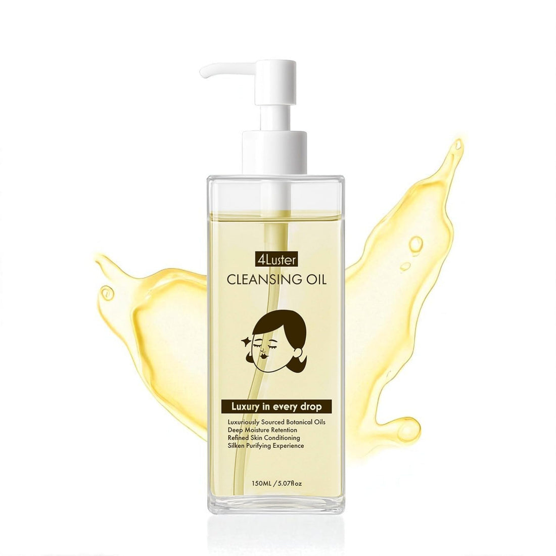 4Luster Cleansing Oil 150ml with Naturally Derived Ingredients