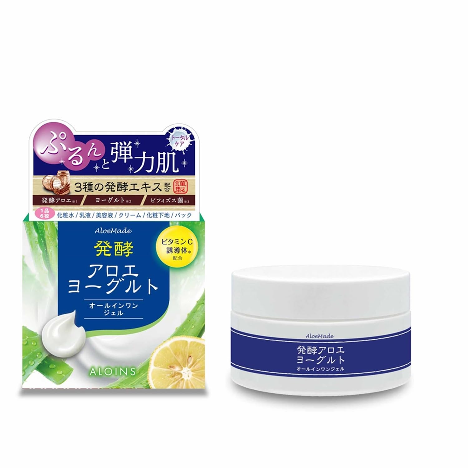 Aloe Maid Fermented Gel AY All-in-One 100g with Aloe Yogurt Scent