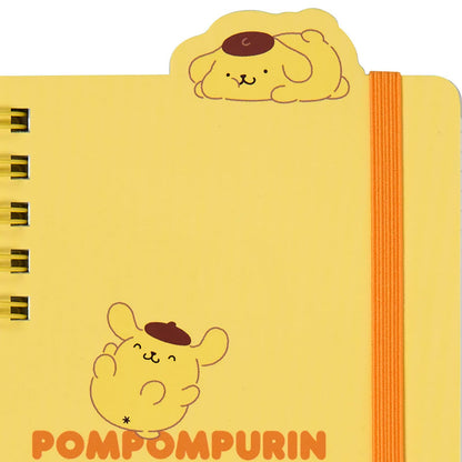 SANRIO Pom Pom Purin Ring Notebook Cute Design for Daily Use