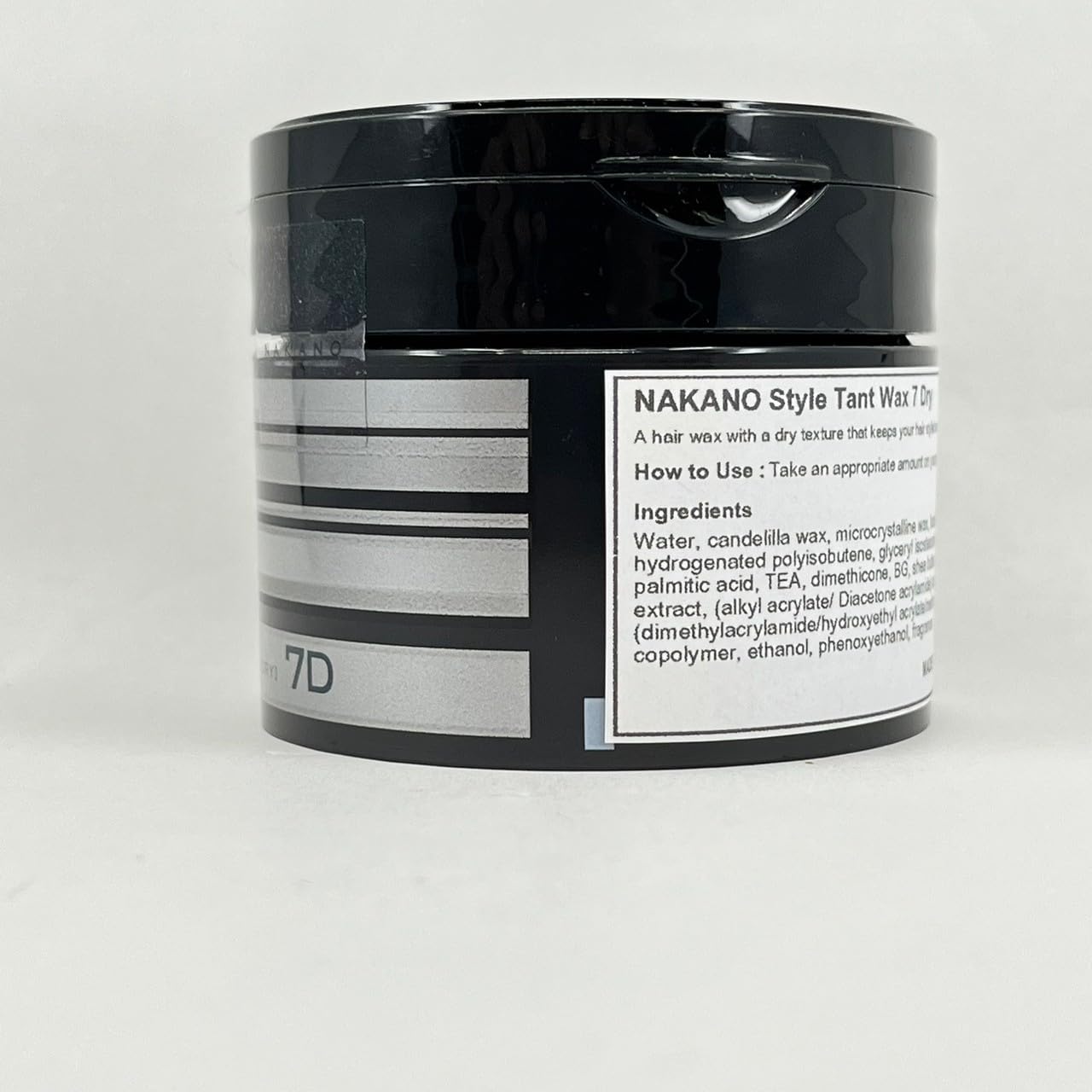 NAKANO TANTO Wax 7 Long-Lasting Dry Finish 90g