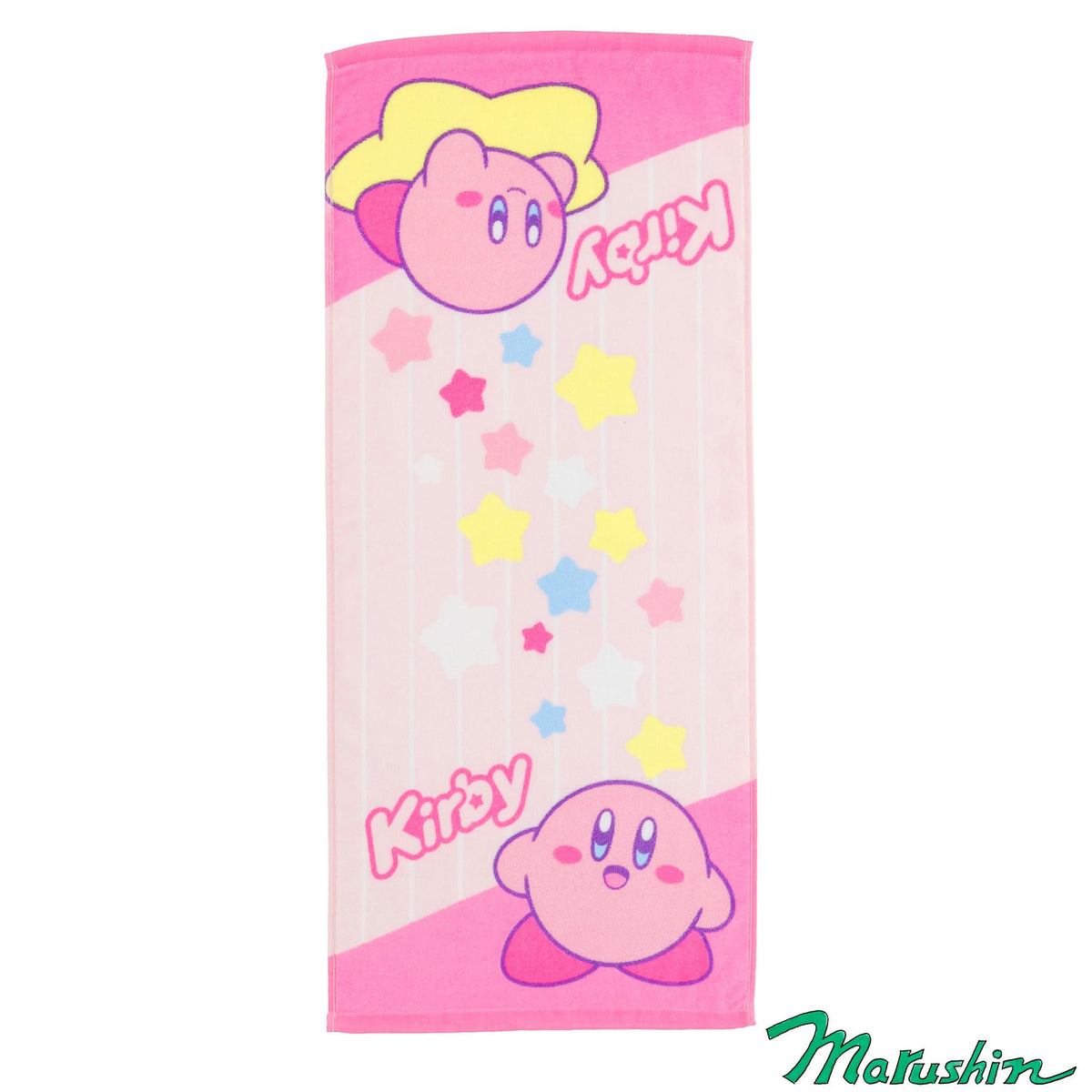 Marushin Face Towel Set featuring Nintendo Kirby Star Parade