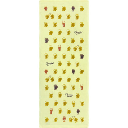 Hayashi Face Towel 34x90cm Soft and Absorbent Gauze Blend