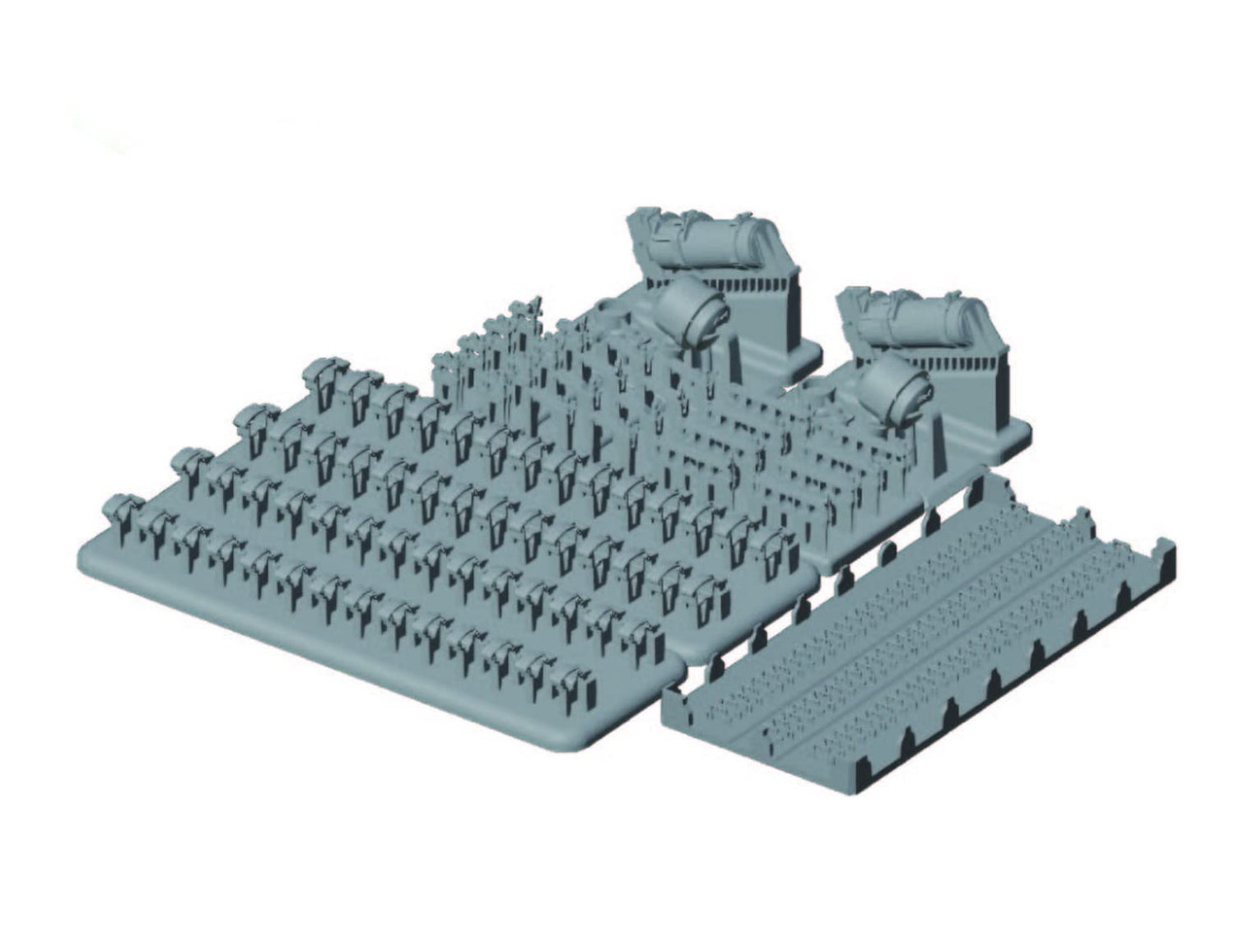 MJ Miniatures 1/35 WWII German OVM Clamp Tool Set for Model Kits