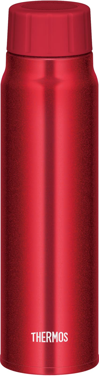 THERMOS Insulated Carbonated Beverage Bottle 500ml Red
