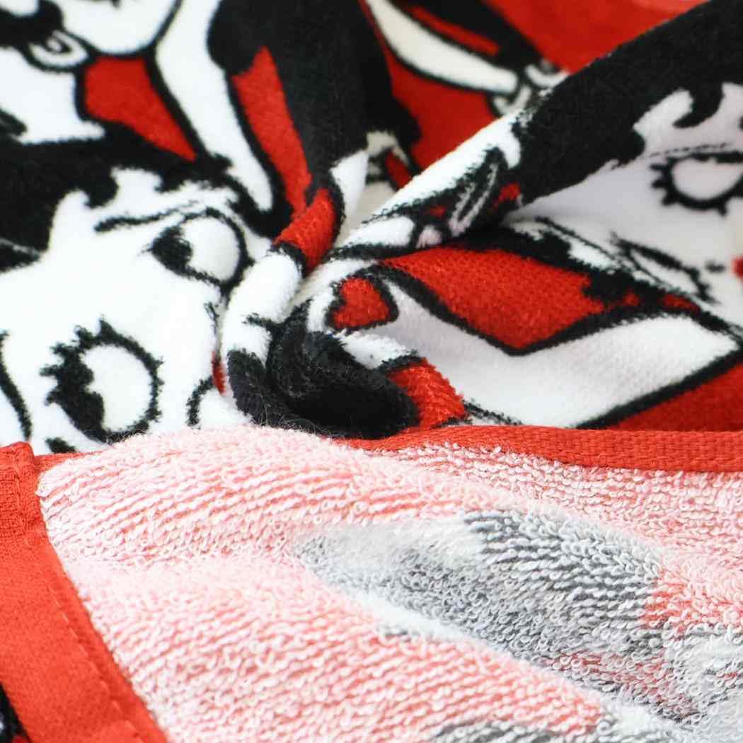 Inukaitaoru Betty Boop Face Towel Soft and Absorbent