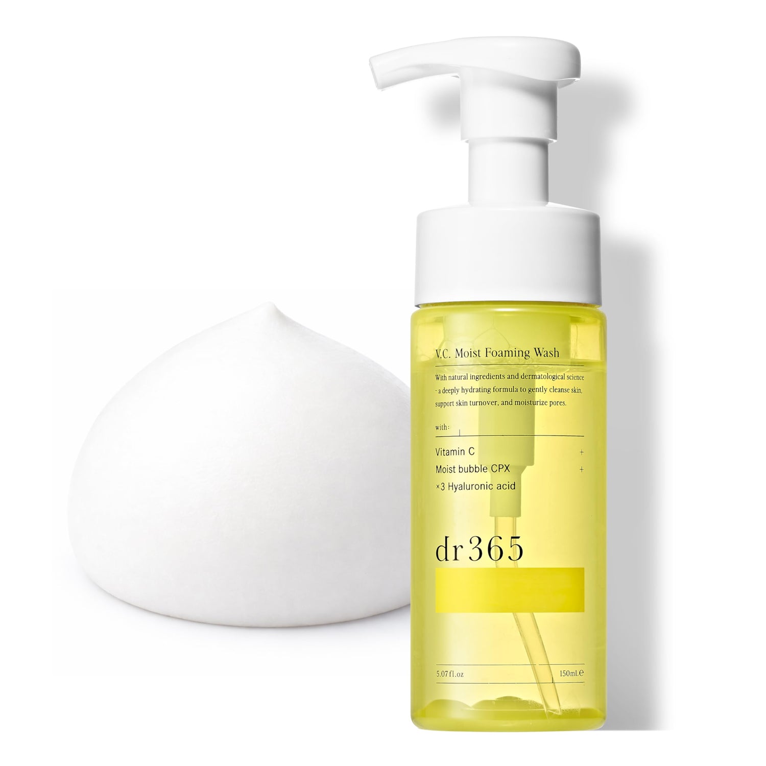 dr365 V.C. Moist Foaming Wash Gentle Cleansing Foam 150ml