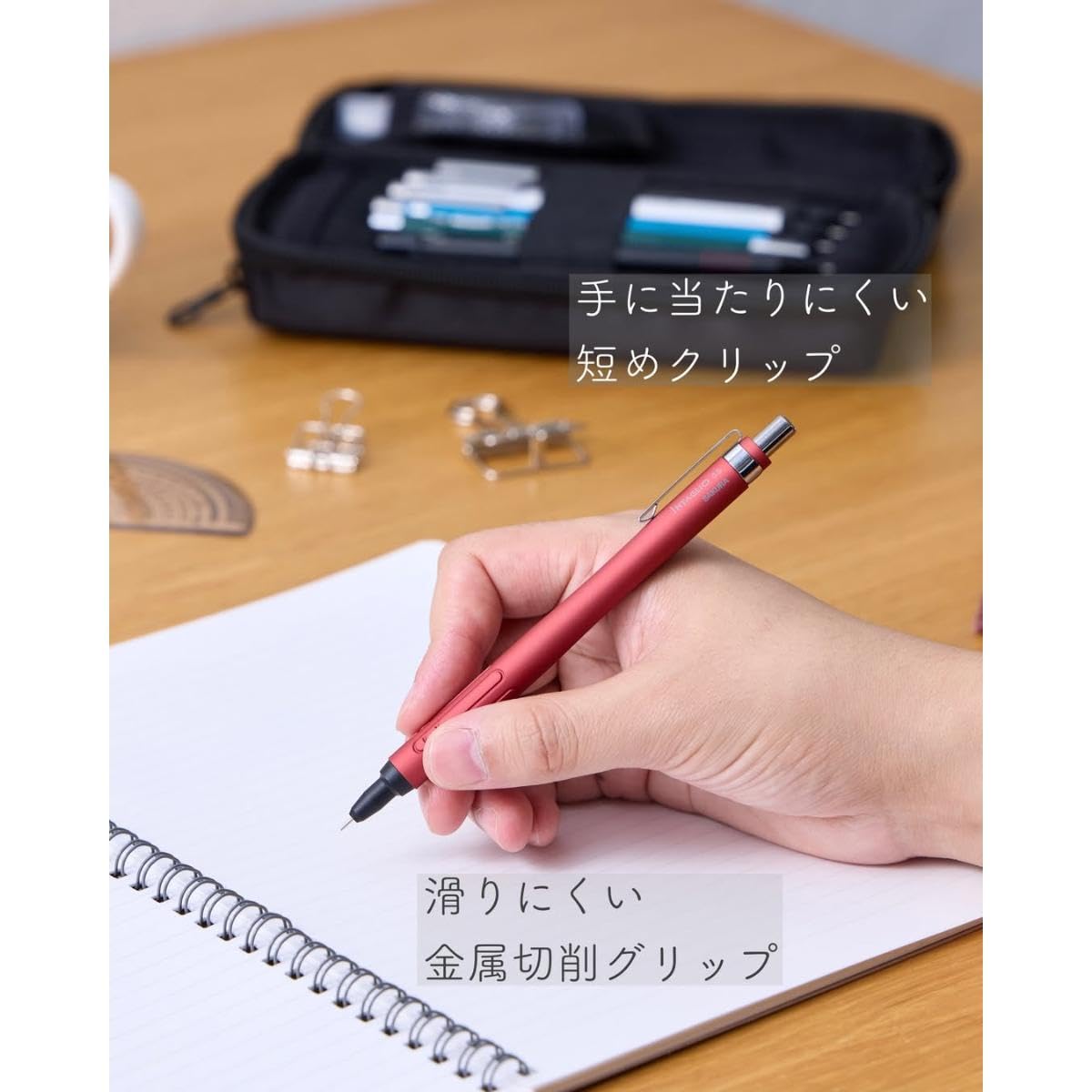 CRAY-PAS Interlio Mechanical Pencil 0.5mm Silver
