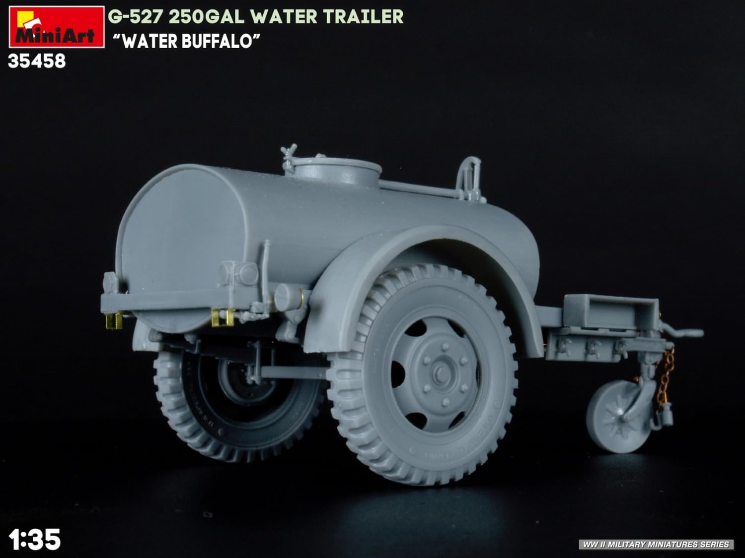 Miniart 1/35 Scale Water Buffalo Trailer Model Kit