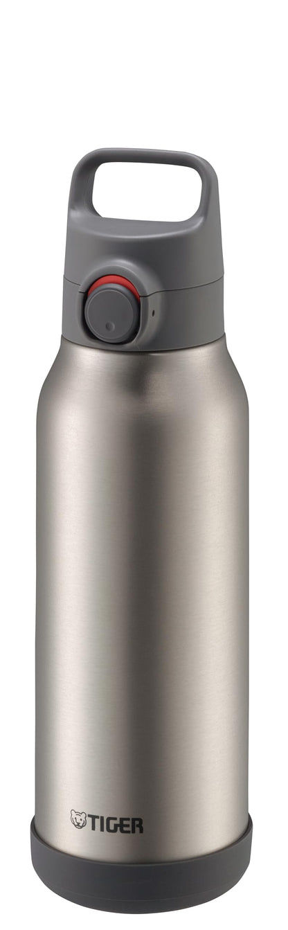 TIGER Stainless Steel Water Bottle 1.2L with One-Push Cap