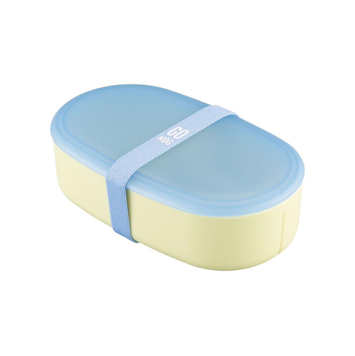CB JAPAN Bento Box 550ml Blue with Non-Stick Interior and Divider