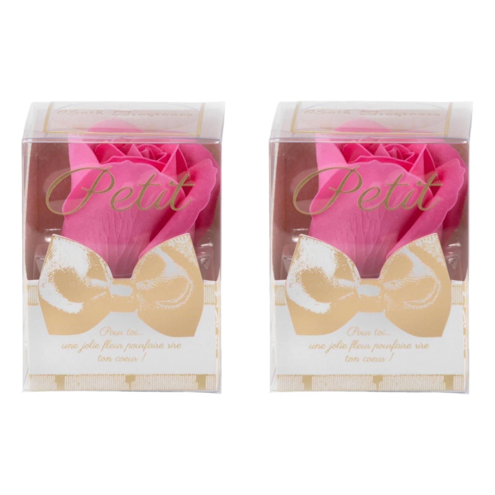 Q-FLA Bath Soak with Soap Flower Set for Gift Giving