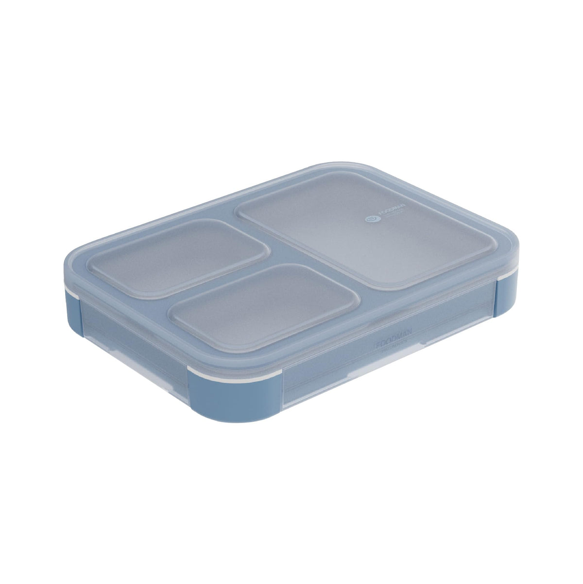 CB JAPAN Foodman Bento Box Slim Design 700ml Ash Blue