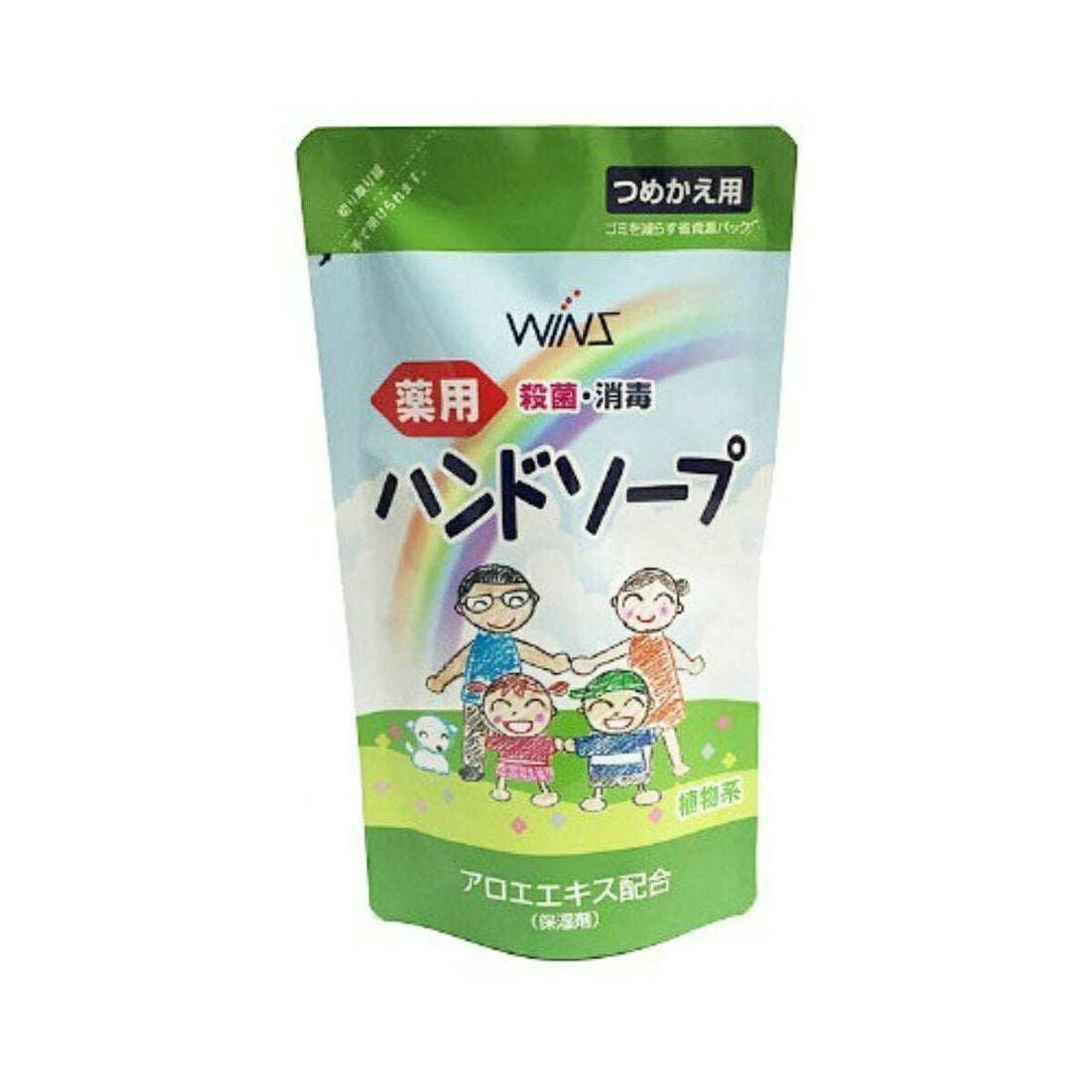 WINS Hand Soap Refill 200ml with Aloe Vera for Moisturizing Care