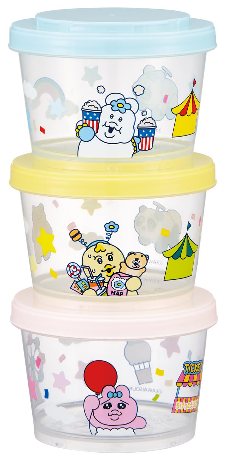 Skater Bento Box Set with Joint Design for Easy Use