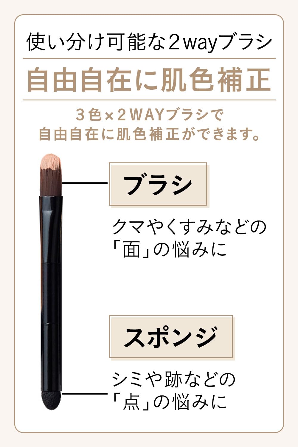 ETVOS Mineral Concealer Palette SPF36 PA+++ 3.1g Pink Beige