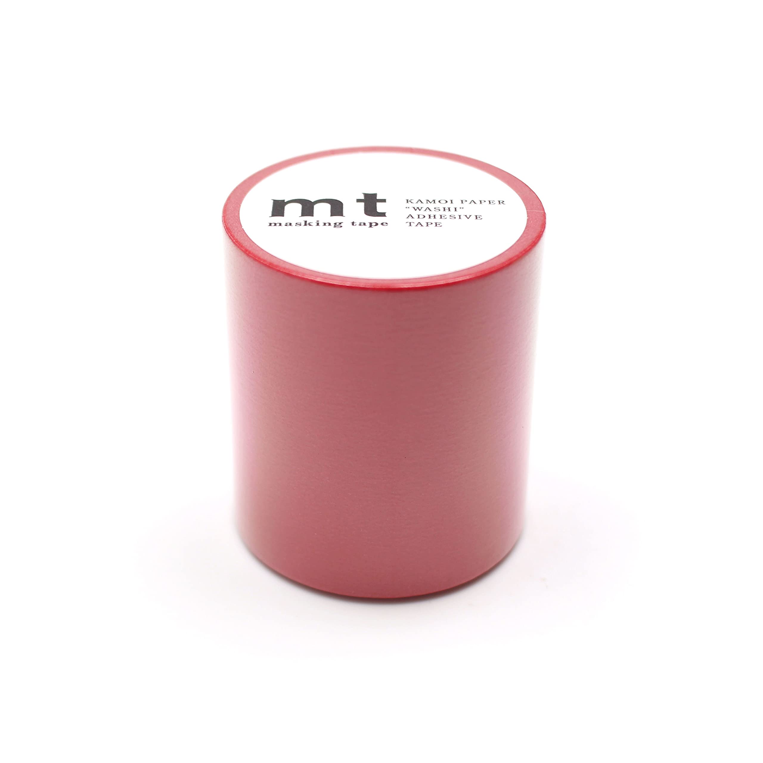 Kamoi Kakoshi mt Masking Tape Red 50mm x 7m for Creative Projects