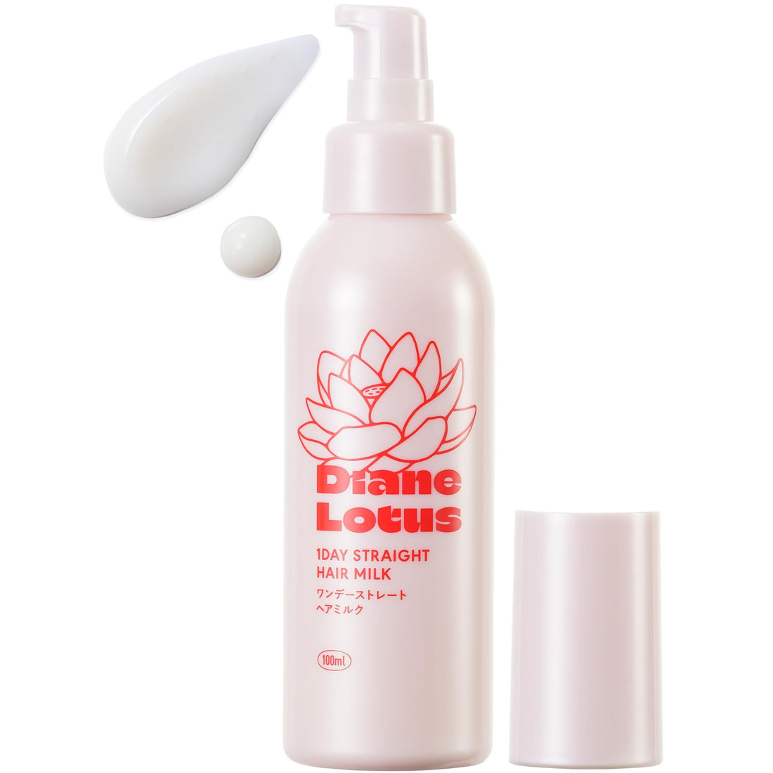 Diane Lotus 1day Straight Hair Milk 100ml Leave-In Treatment