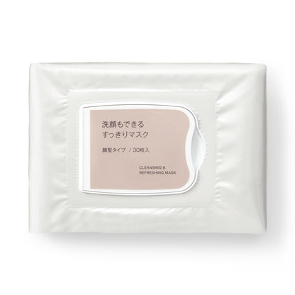 MUJI Cleansing and Refreshing Mask 291mL with 30 Sheets
