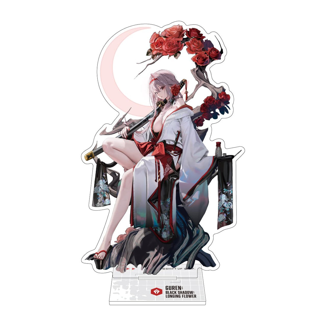 ALGERNON PRODUCT Acrylic Stand for NIKKE Guren Black Shadow 125mm