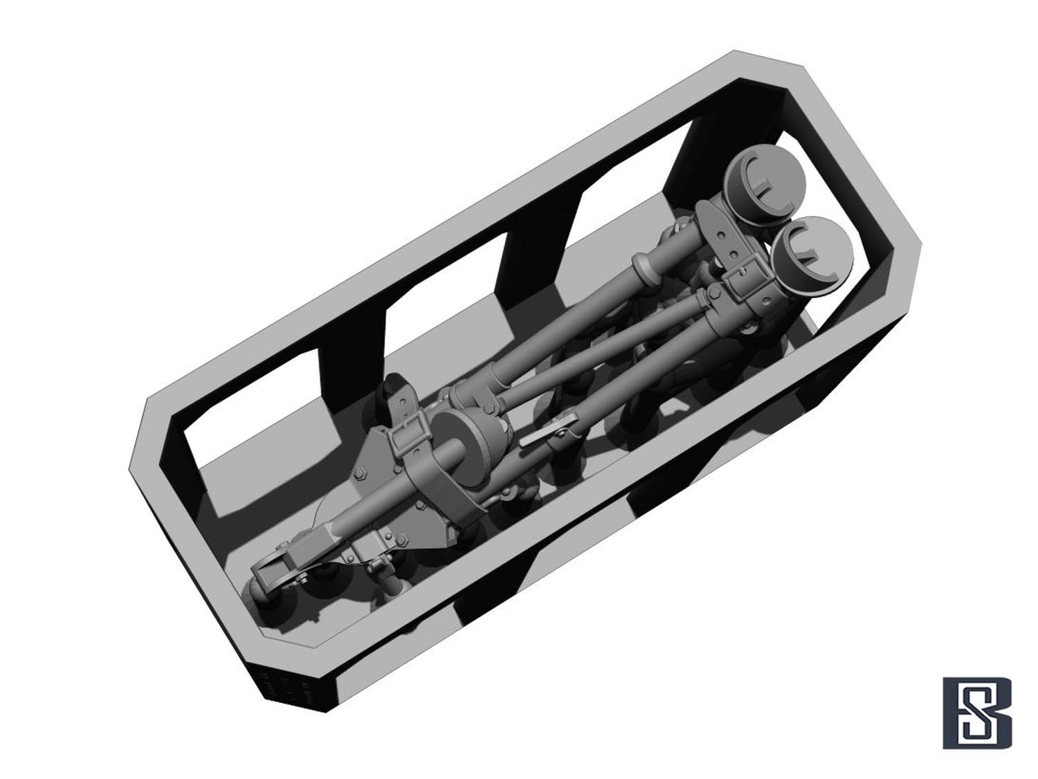 BSK Model 1/35 Scale Detail Parts Set for WW2 M3 Stuart Tank