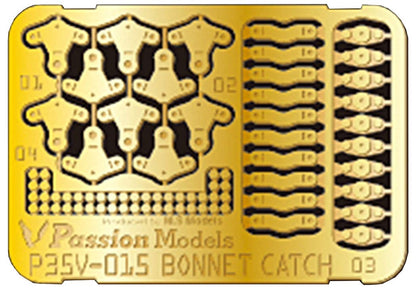 Passion Models 1/35 Bonnet Catch Set for Scale Model Kits