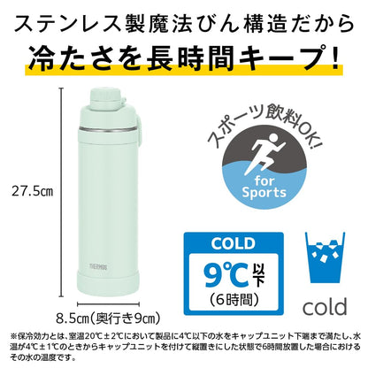 THERMOS 1L Vacuum Insulated Sports Bottle with Carry Loop