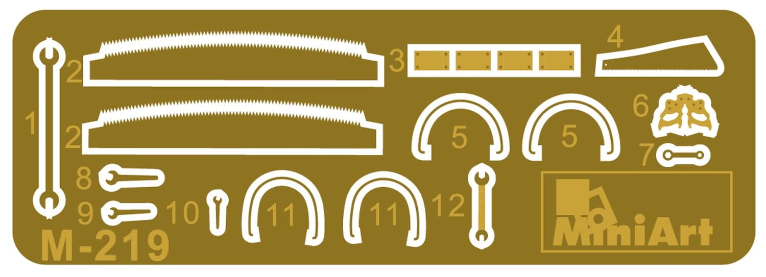 Miniart 1/48 Tool Set for Model Building and Crafting