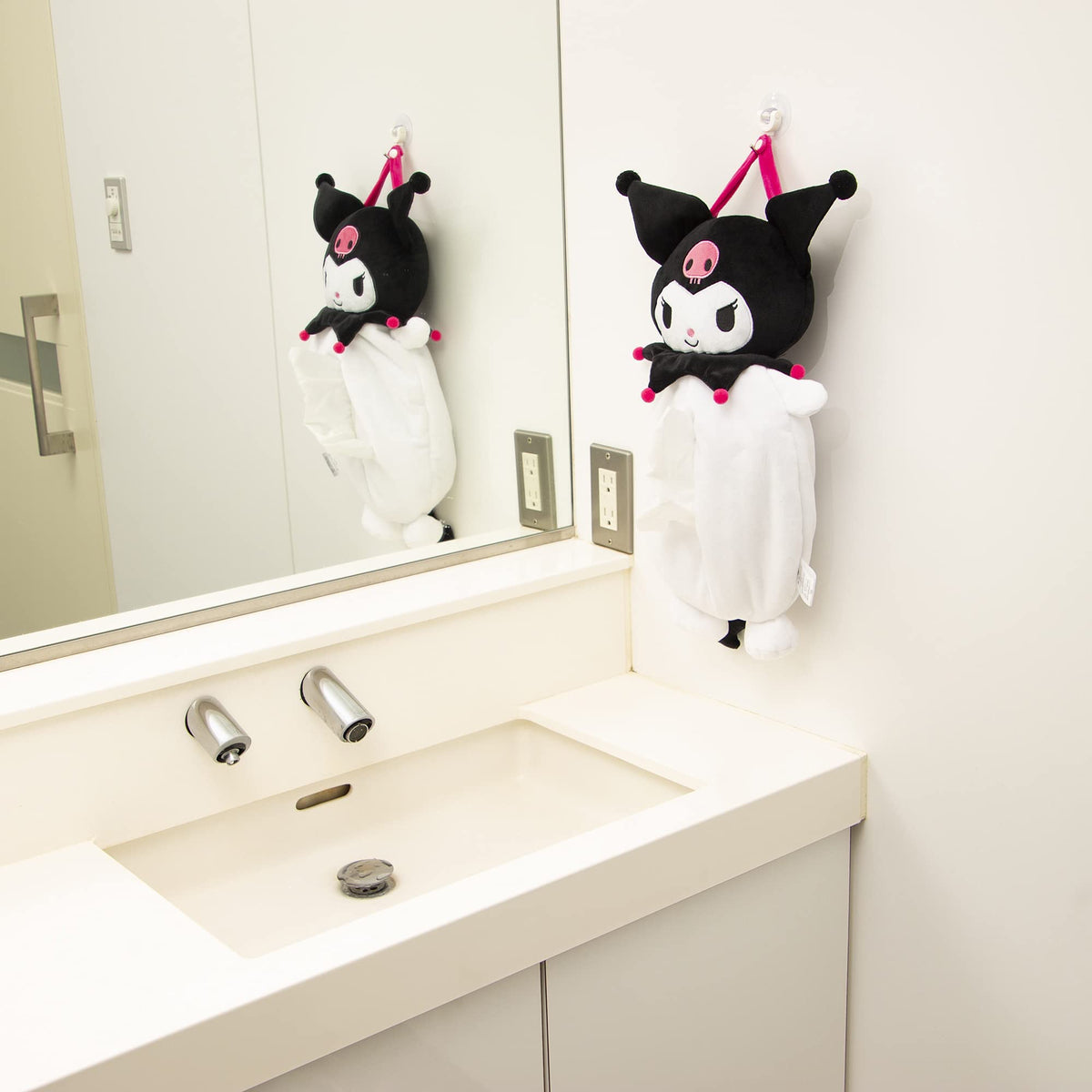MORIPiLO Tissue Case Stylish Wall Hanging for Car Kitchen Bathroom Black