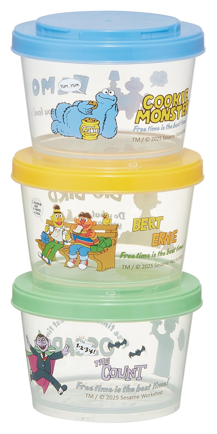 Skater Bento Box Set with 3 Containers for Easy Meal Prep