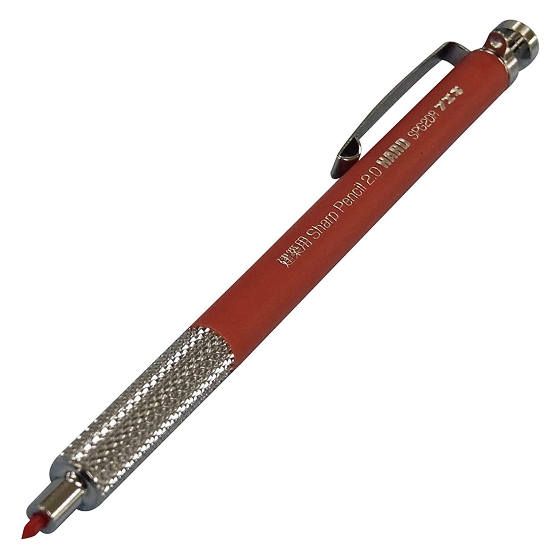 Fueki Architectural Sharp Pencil Gari Gori 2.0mm Hard Type Red