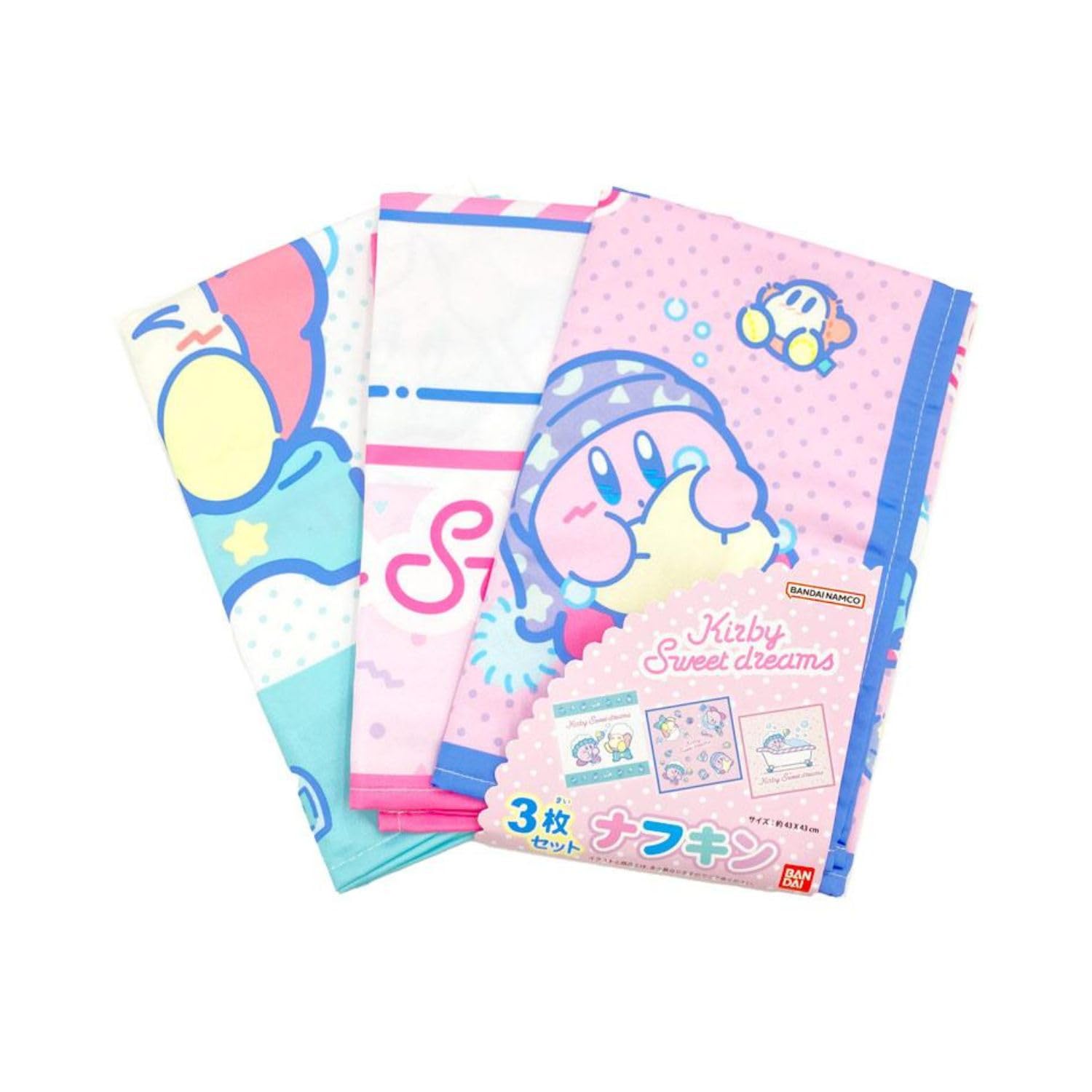 Salonジェ Star Kirby Napkin Set of 3 43x43cm