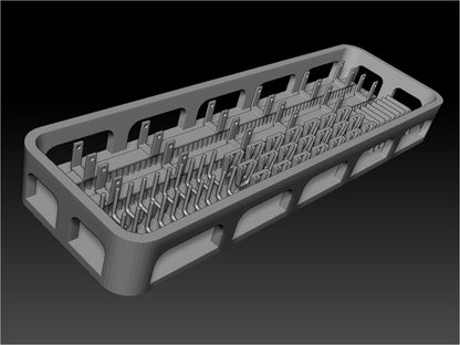 BSK Model 1/35 German Panther Tank Spare Track Rack Model Parts