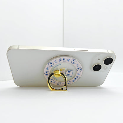 Sankrest MagSafe Compatible Smartphone Ring for Secure Grip